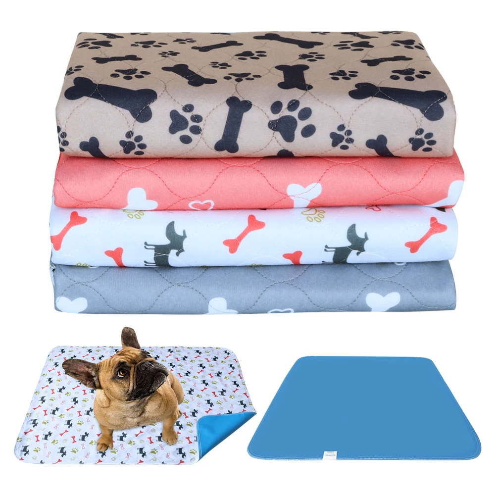 Dog Urine Pad Dog Pet Diaper Mat Urine Absorbent Environment Protect Diaper Mat Waterproof Reusable Training Pad Car Seat Cover