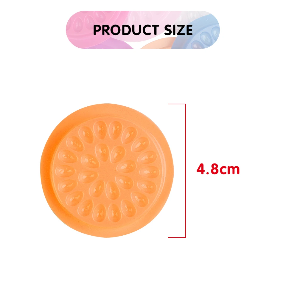 THINKSHOW Disposable Eyelash Extension Glue Holder Plastic Eyelashes Adhensive Pallet Pad Makeup Tool