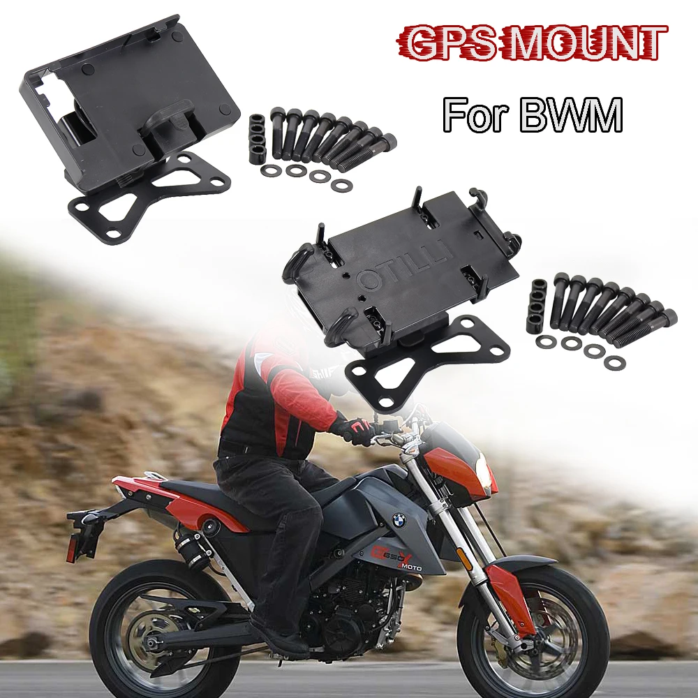 

New SMART Phone Navigation GPS Plate Bracket Adapt Holder F700GS F800GS Adventure For BMW G 650 Xchallenge Xmoto Xcountry GPS