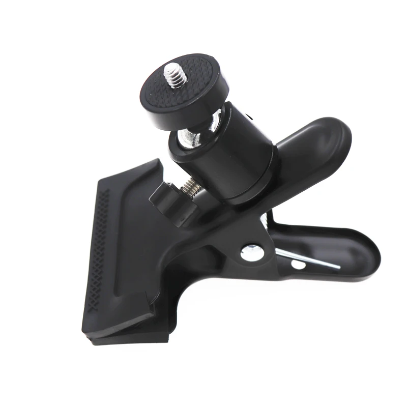 Metallo Treppiedi Staffe E Supporti Multi-funzione Clip Morsetto Del Supporto Del Supporto Con Testa a Sfera Standard di 1/4 "a vite Per morsetto Accessori Per la Fotografia