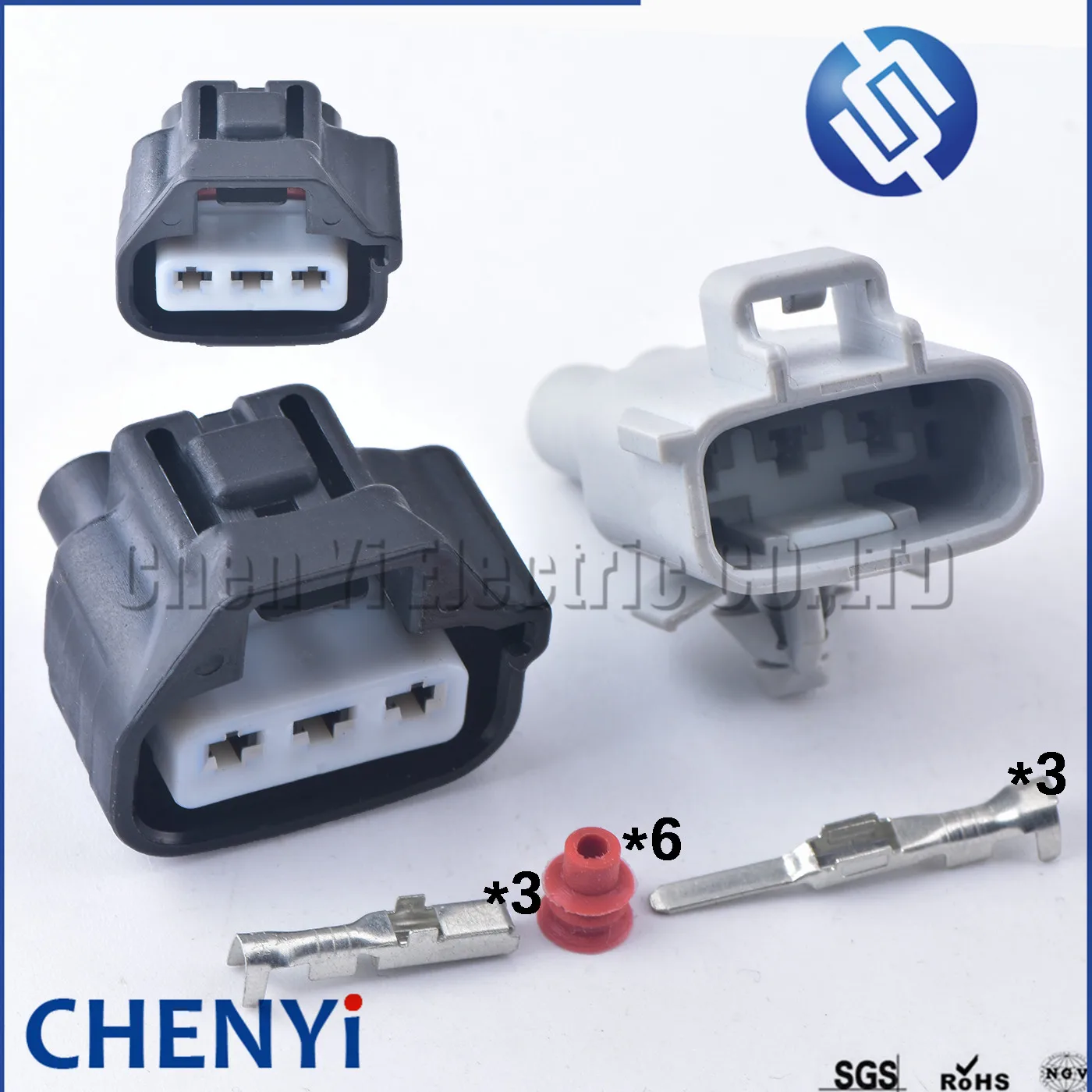 1 set 3 Pin Automotive Waterproof Wiper Water Jet Plug Connector For Toyota Reiz GRX13 Camry V5 Lexus IS 6189-0193 90980-10981