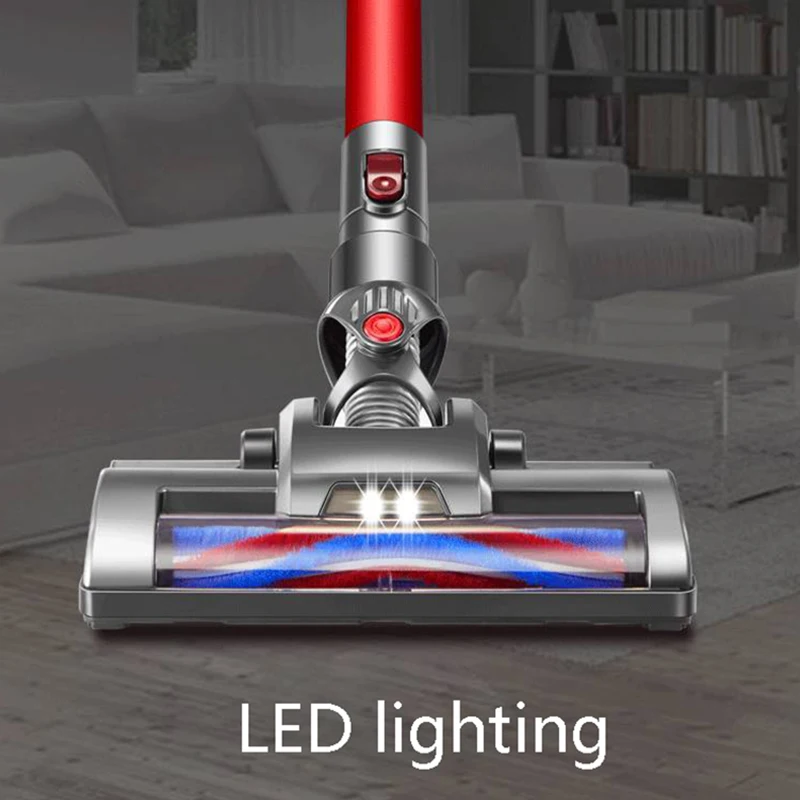 Aspiradoras inalámbricas de mano, 15kpa, separador ciclónico, batería de lavado de 45 Min, mopa de suelo, aspiradora húmeda y seca