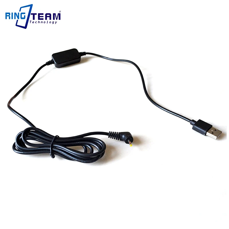 

USB Drive Power Adapter Cable 2.5*0.7mm fits DR-DC10 DC Coupler for Canon Camera A1300 A1400 A800 A810 SX150 IS SX160