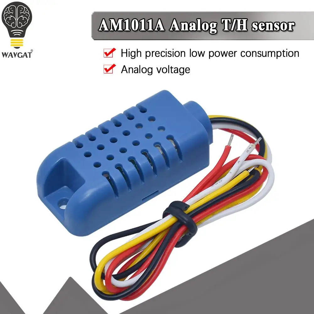 AM1011 Analog Temperature and Humidity Sensor Module Capacitive Voltage Signal Output DC 0-3V AM1011