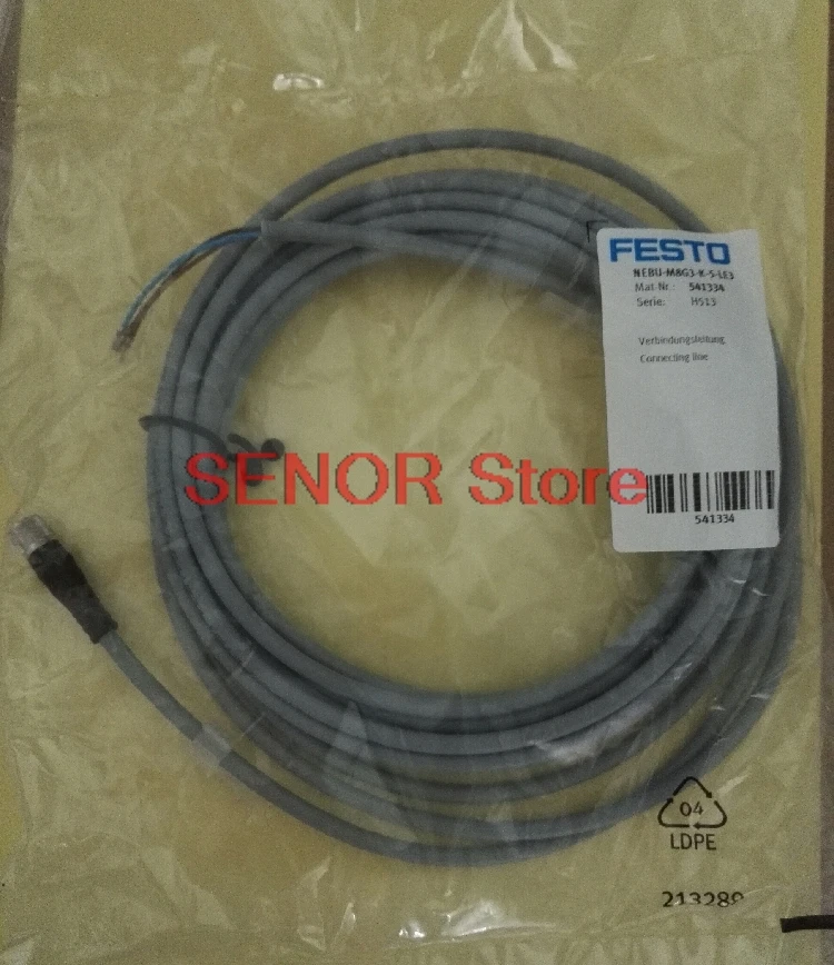 

New original connecting cable NEBU-M8G3-K-5-LE3 541334