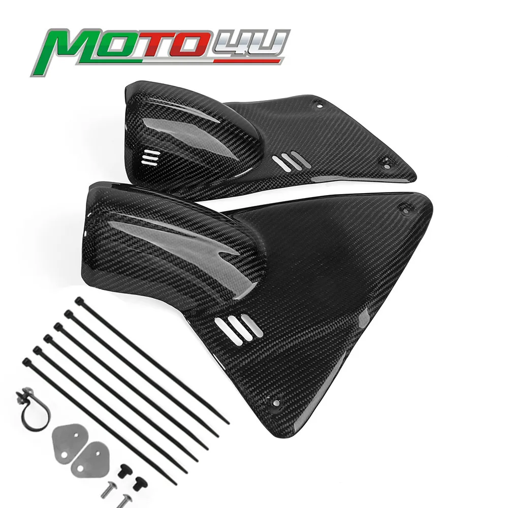 

Real Carbon Fiber Motorcycle Airbox Cover Air Box Cover Protector Gloss Fairing For BMW R nine T R 9T RNINET Scrambler