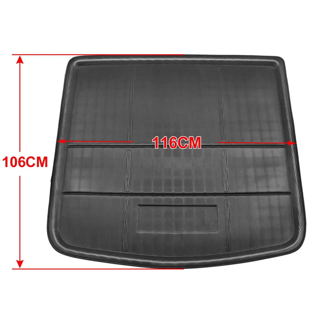 X Autohaux Cargo Trunk Tray Cargo Liner Rear Cargo Trunk Floor Mat Waterproof Protector Custom for Ford Edge 2015 2016 2017 2018