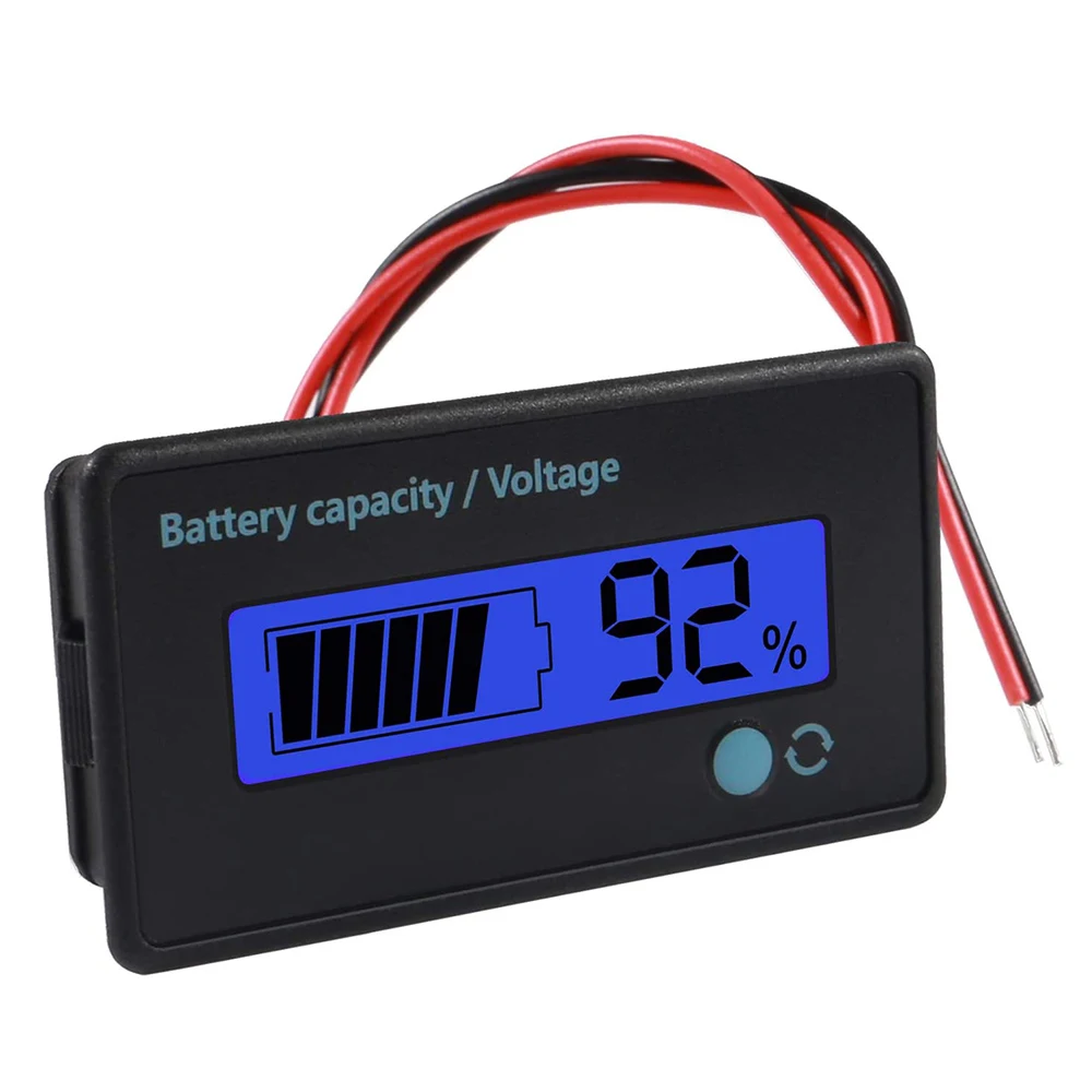 12V Digital Batterie Kapazität Display Universal LCD Auto Motorrad Blei-säure Lithium Batterie Monitor Voltmeter Tester Meter Werkzeug