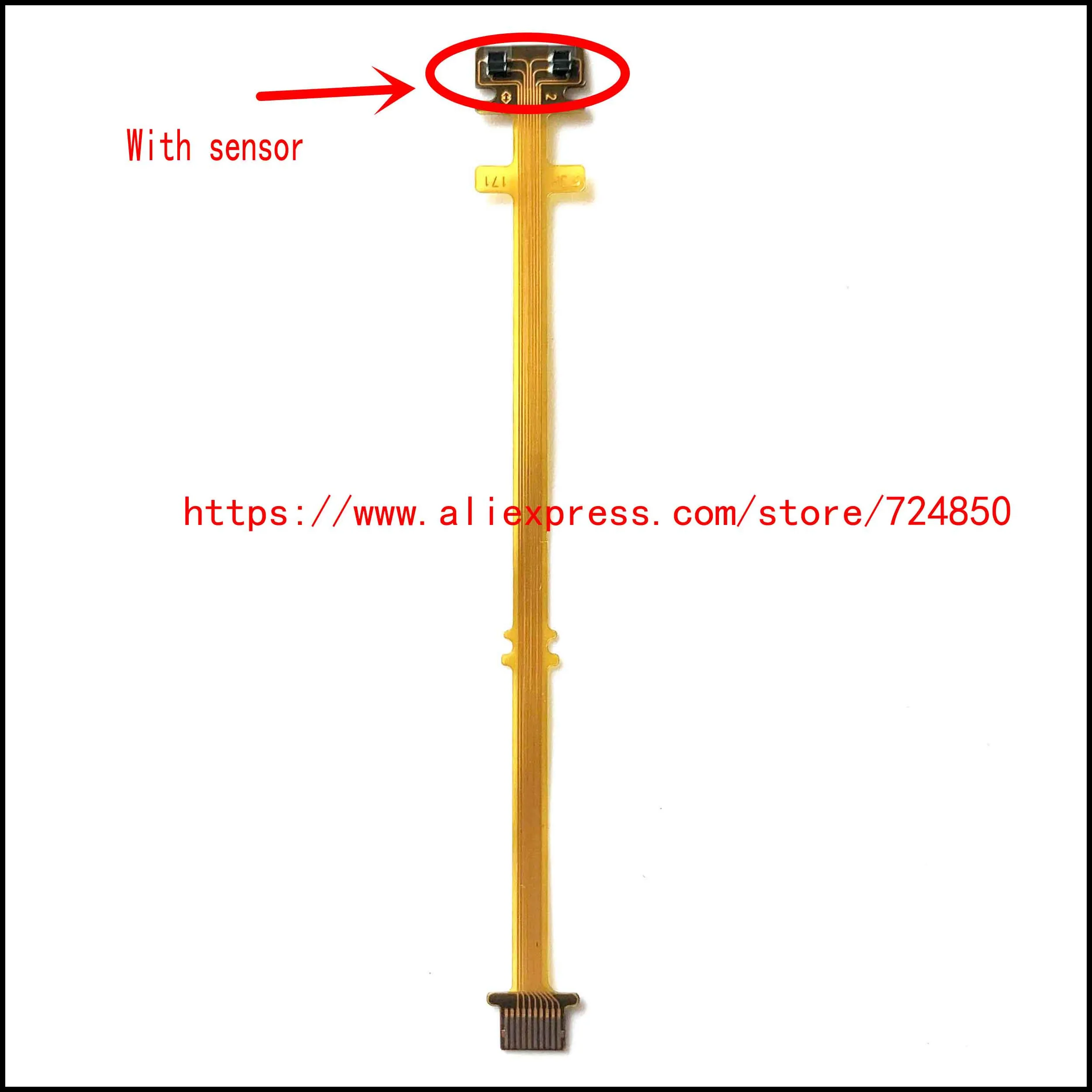 Novo cabo flexível de abertura de lente para tokina AT-X pro macro 100mm 100 mm f2.8 d (para conector canon) peça de reparo