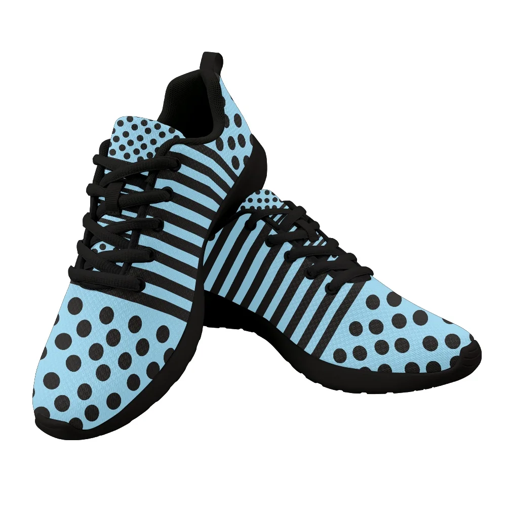 2022 Men Running Shoes Men Trainers Sport Shoes Dots Pattern Outdoor Walking Jogging Shoes Trainer Athletic Shoe Women Sneakers