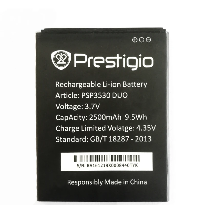 New 2500mAh PSP3530 Replacement Battery For Prestigio Muze D3 E3 F3 PSP 3530 DUO PSP3531 PSP3532 DUO Muze A7 PSP7530 DUO