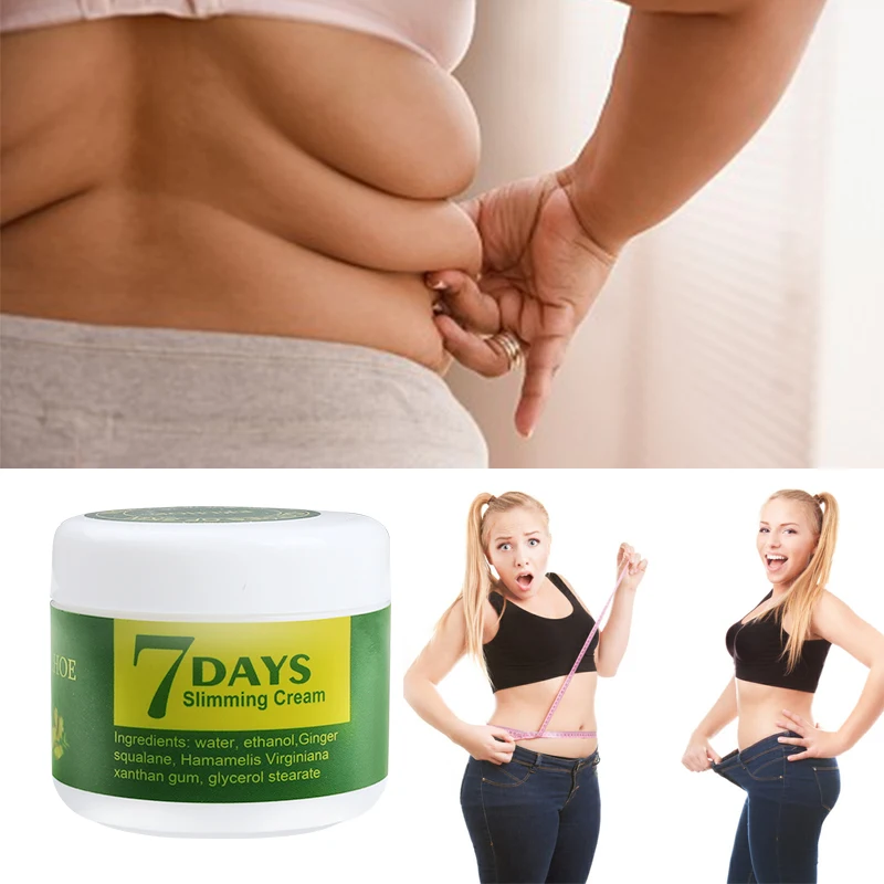 1Pcs 30g Ginger Slimming Cream Effective Weight Loss Burning Cellulite Reduce Arm Belly Thigh Fat Full Body Massaging Cream