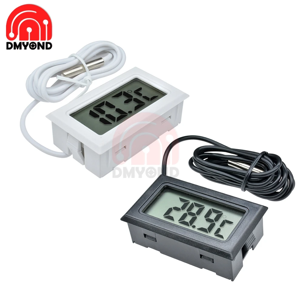 Mini sonda LCD digitale frigorifero congelatore termometro sensore termometro termometro per uso Bar cucina frigorifero acquario