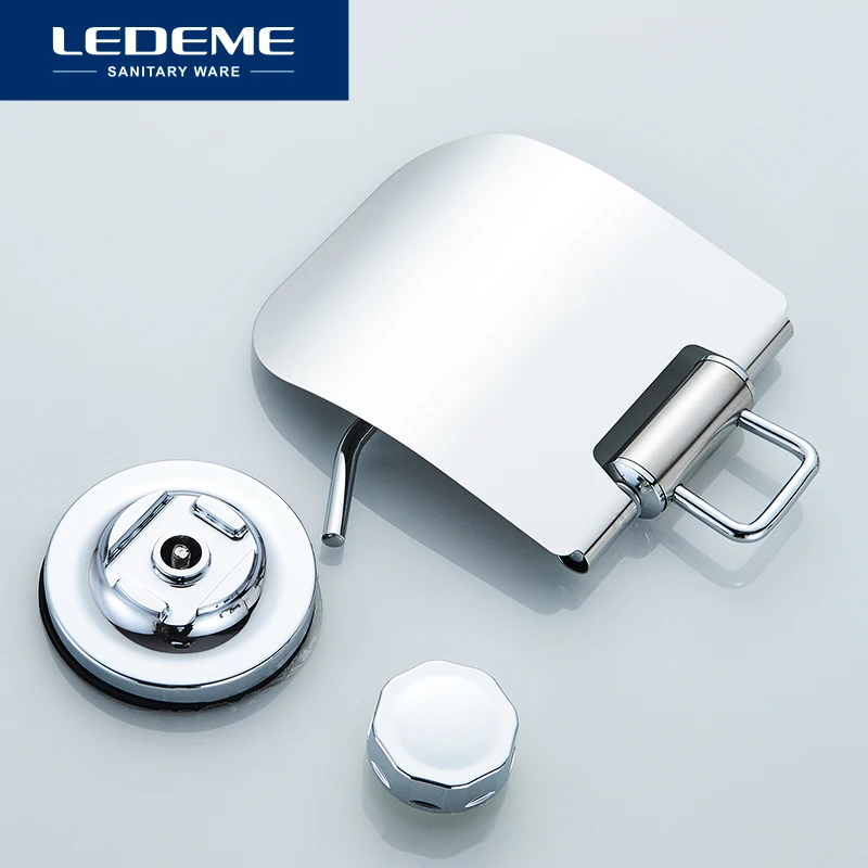 LEDEME Bad Papier Halter Mit Regal Bad Handtuch Rack Wasserdicht Wc Papier Halter Tissue Boxen L3703