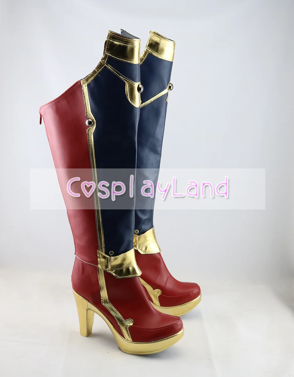 Kamen – bottes Cosplay pour hommes, chaussures à talons hauts, accessoires personnalisés, Costume, chaussures de fête d'halloween