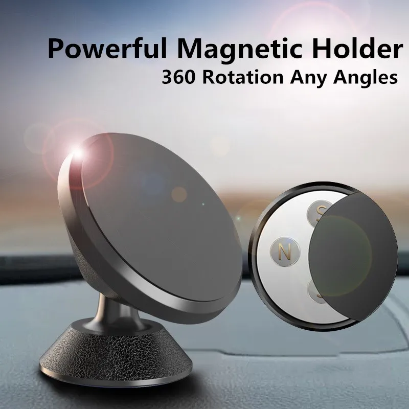 Universal Magnetic Car Phone Holder Stand in Car For iPhone Samsung Magnet Air Vent Mount Cell Mobile Phone Support Smartphone