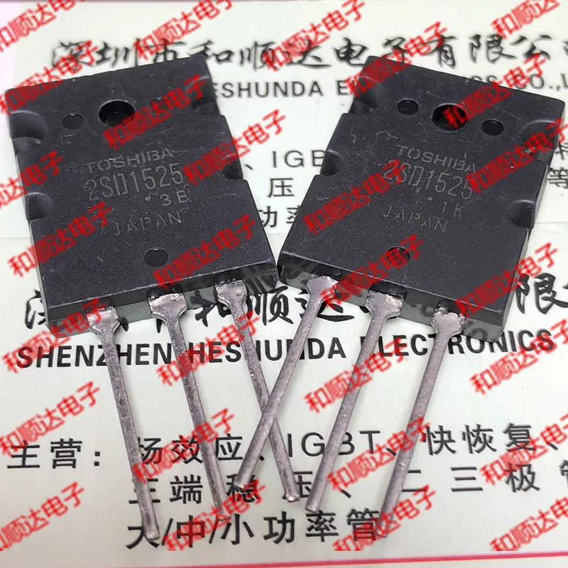 

10PCS 2SD1525 TO-264 100V 30A