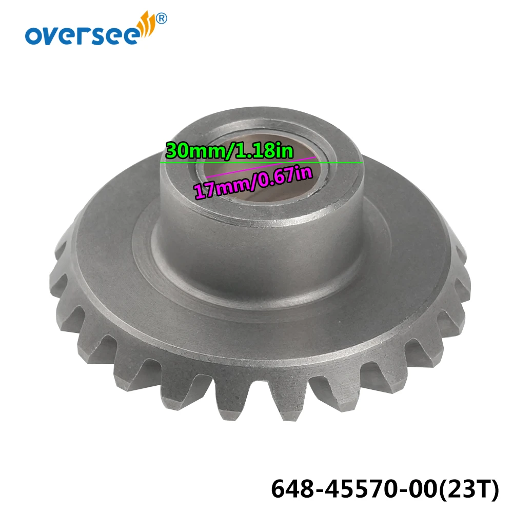 648-45570 Reverse Gear For Yamaha Outboard Motor 2T 25HP C25 F25 23Teeth 648-45570-00;648-45570-01