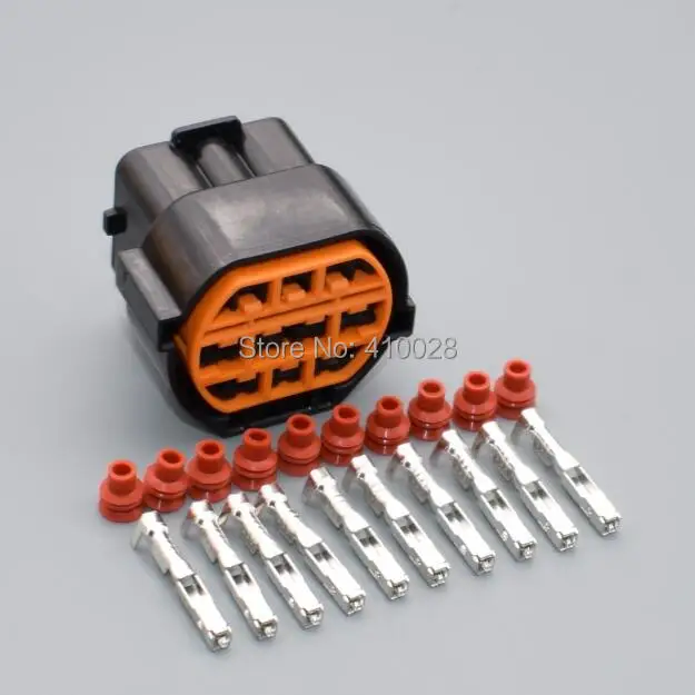 Worldgolden 1/2/5/30/100sets 2.0mm 10way VOOR Hyundai/voor Kia K2/koplamp plug/10 p/waterdichte harnas connector