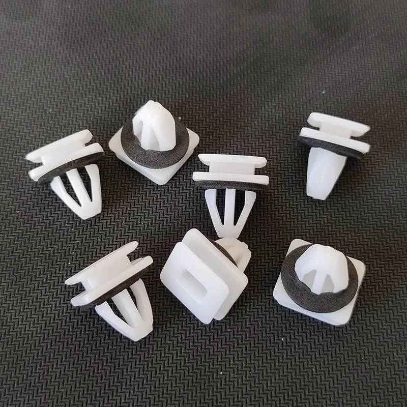 Car Rocker Cover Trim Clips Panel Sill Guard Moulding Side Skirt Nylon Retainer for Honda Civic CRV 91504-SP1-003 91504SP1003
