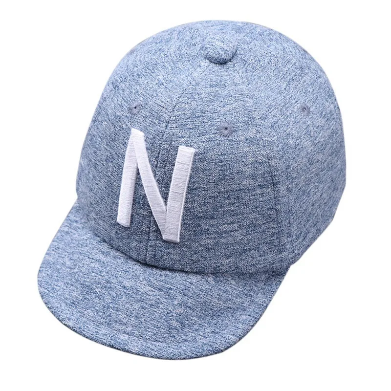 Kids Letter Embroidery Adjustable Ball Hat Baby Boy Girl Spring Baseball Cap Breathable  Visors Hats