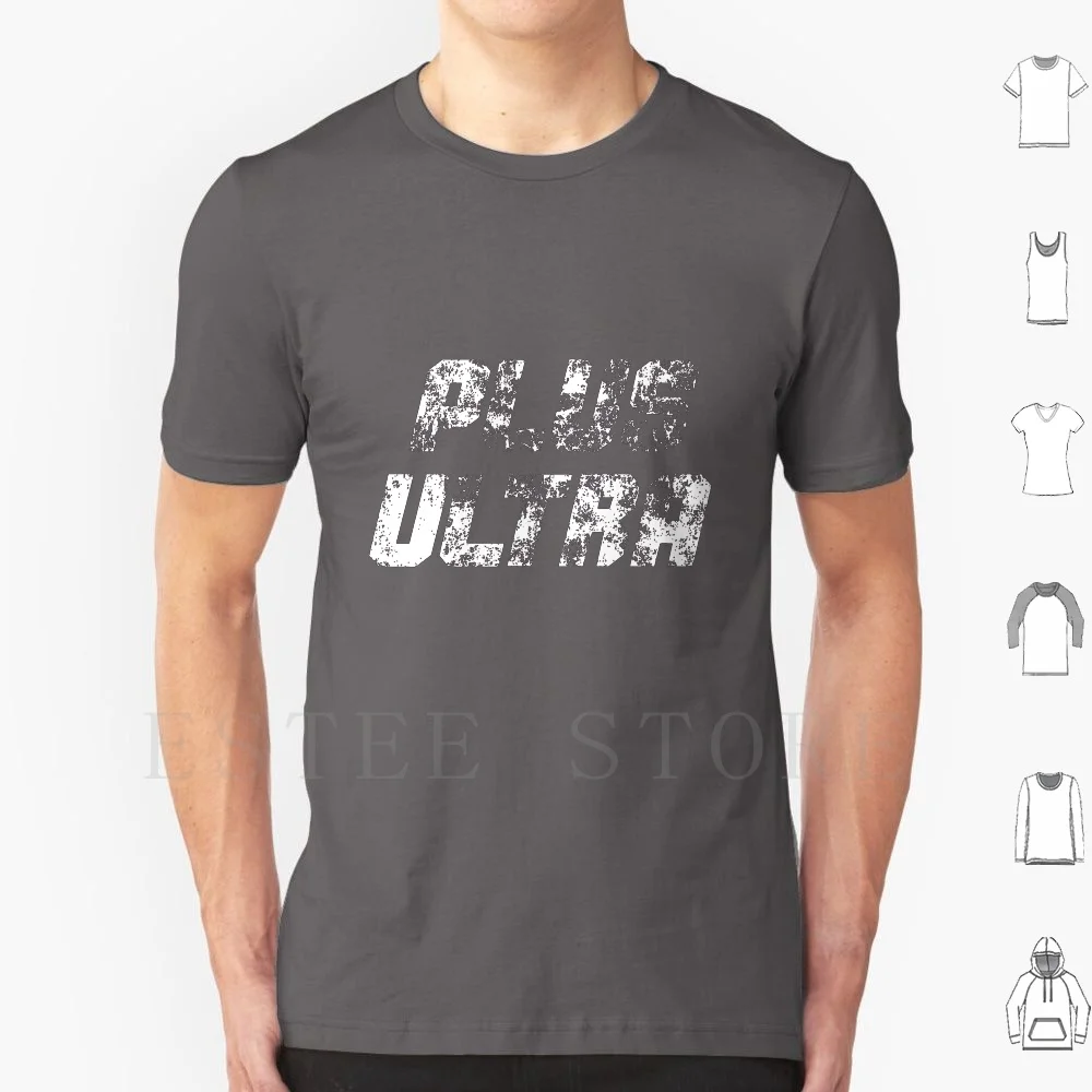 

Plus Ultra T Shirt Print Cotton Plus Ultra My Hero Boku No Hero Academia Anime Mange Midoriya All Might Distressed Vintage