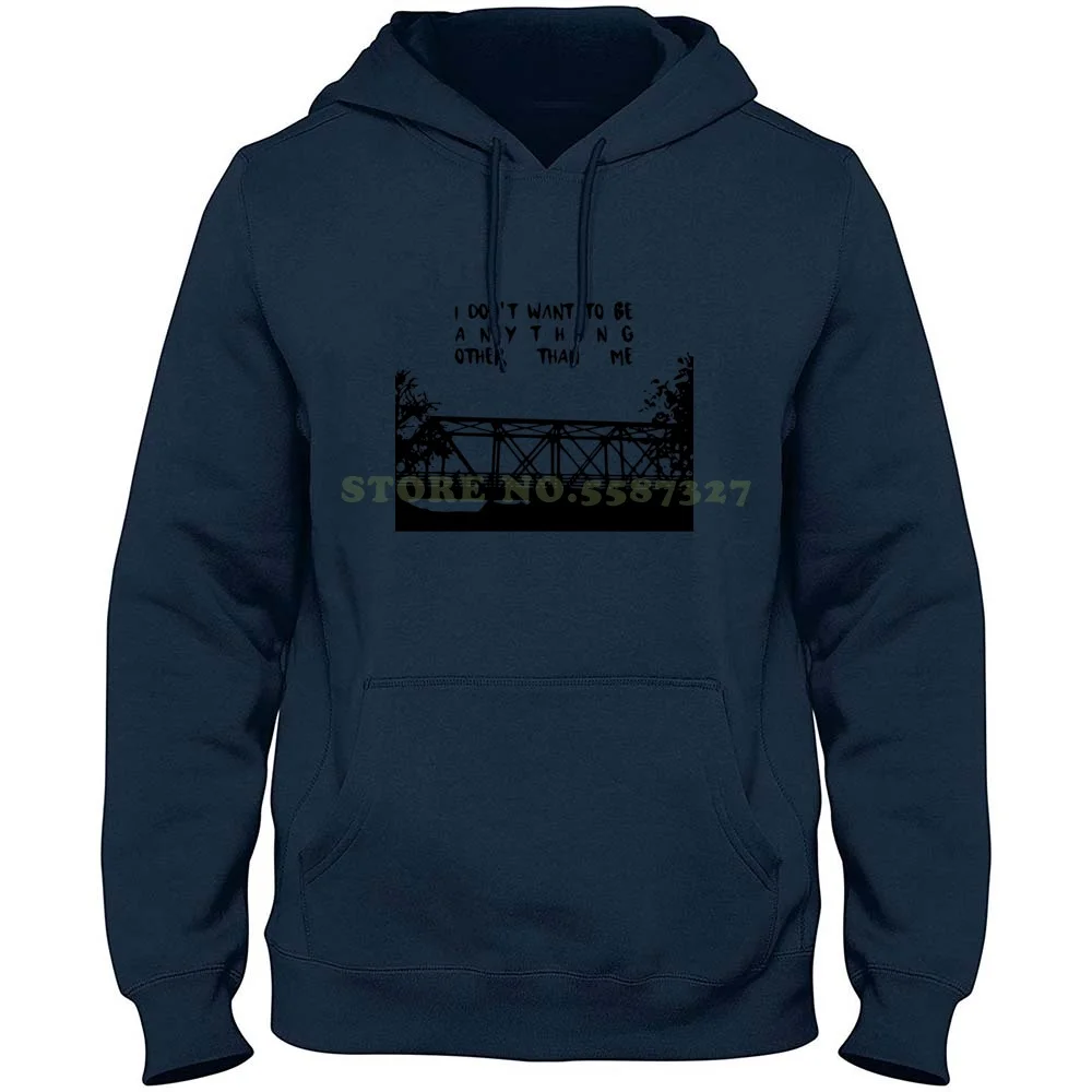 One Tree Hill-Bridge 100% Pure Cotton Hoodie I Dont Want To Be One Tree Hill Ravens Lucas Nathan Hailey Peyton Brook Burning