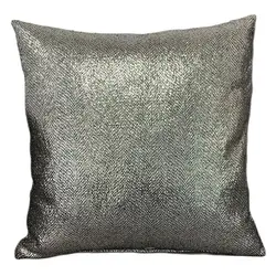 Modern Hot Selling Snake Skin Pattern Silver Gold Foil Printing Stamping Square Cushion Cover Throw Pillow Case