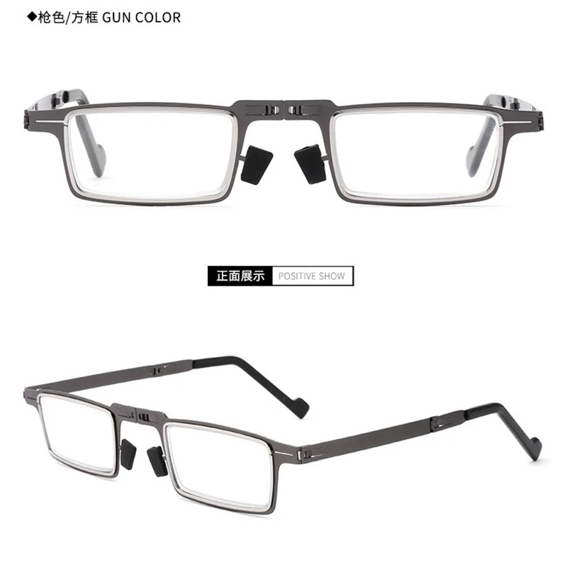 New Folding Reading Glasses For Both Men And Women Portable Anti-Blue Light Reading Glasses Anti-Fatigue Glasses image 4