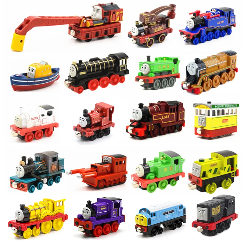 Thomas und Freunde Magnetische Zug Spielzeug Thomas Percy Skarloey Harvey Nette Züge Modell Legierung Diecast Kinder Auto Weihnachten Spielzeug Geschenk