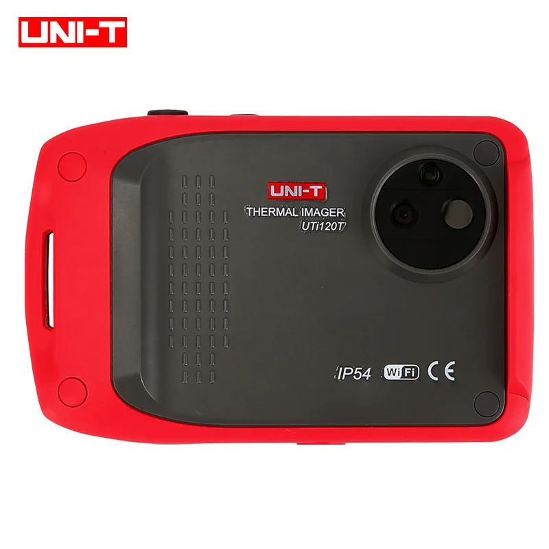 UNI-T-cámara térmica infrarroja táctil capacitiva de bolsillo UTi120T, seguimiento de alta y baja temperatura, batería de 5000mAh