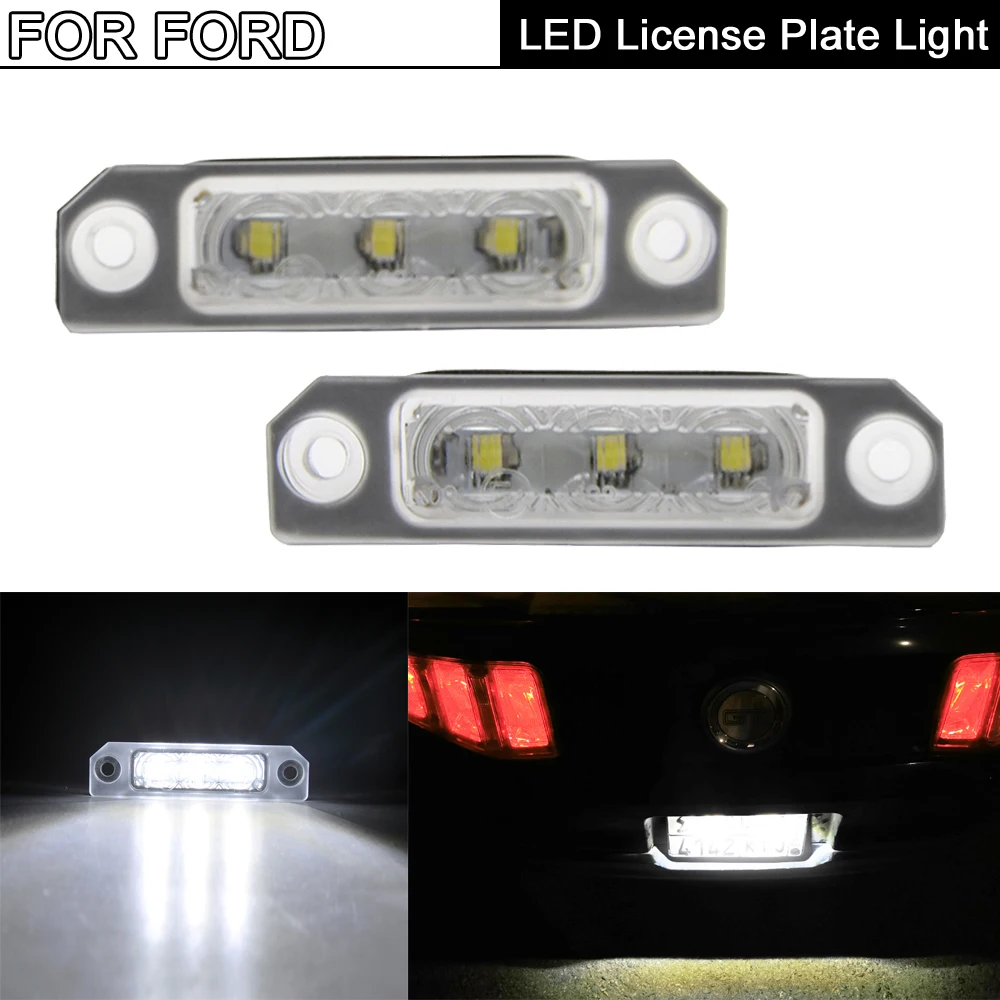 2Pcs Led License Pl…