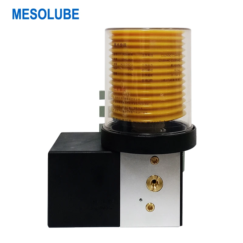 

Mesolube 700CC 24V Compact Electric Grease Lubrication Pump Automatic Lubricator for Machine Tools