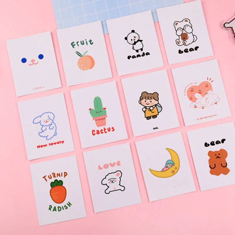 Mini PVC 3 Loch Lose-blatt Binder Transparent Notebook Zeitplan Buch Planer Mit Doppel Tasche