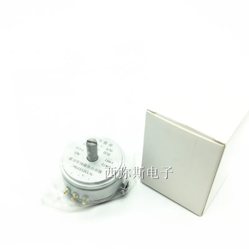 Precision conductive plastic potentiometer WDD35SC 1K 2K 5K 10K linear 0.1% 4 feet with slot