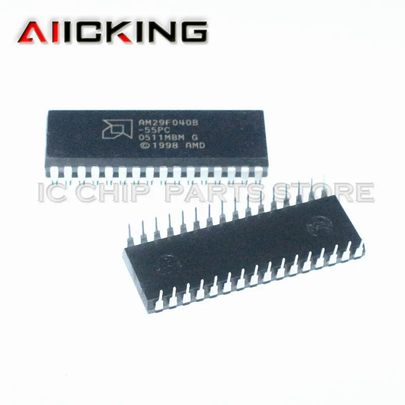 5/pcs AM29F040B-55PC AM29F040B DIP32 NEW IC CHIP