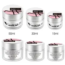 15ml UV Nail Extension Gel French Glitter #5