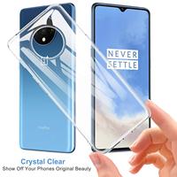 Transparent Silicone Case For oneplus 7T 7 Pro Coque One Plus 6T 6 5T 5 Soft TPU Simple Ultra Thin Crystal Clear Back Cover