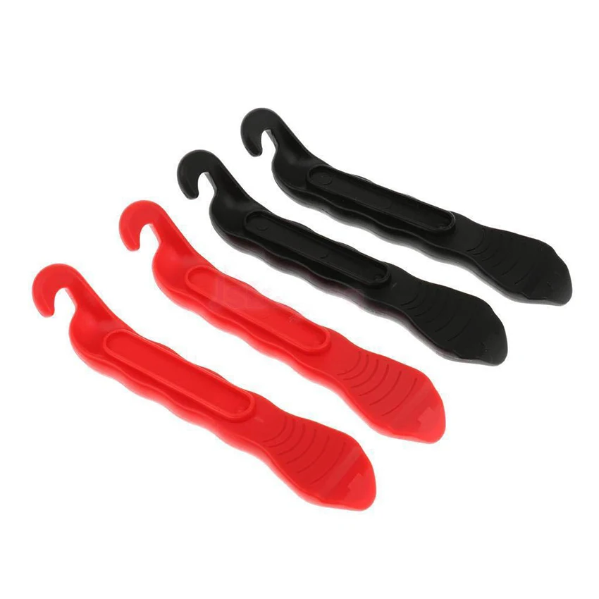 1PC ยางสำหรับจักรยานยางพลาสติกยาง Lever Pry เปิดเบรกเกอร์ไนลอนยางซ่อมเครื่องมือสำหรับจักรยานยาง-สีดำ,สีแดง