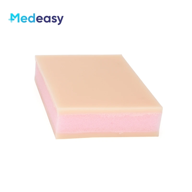 Silicone Sponge Human Skin Injection Training Pad for Nurse Student Practice