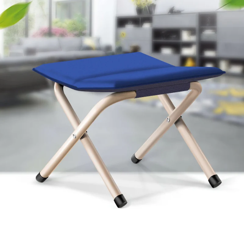 

Portable Outdoor activities Folding Stool/Carryable Queue Fishing Outing Picnic Soft Pouf Chair/Home Room Hallway shoe Bench