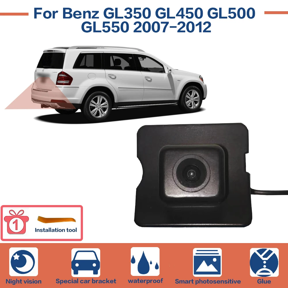 

Car Rear View Reverse Backup Camera Starlight Night Vision High Quality For Benz GL350 GL450 GL500 GL550 2007-2012