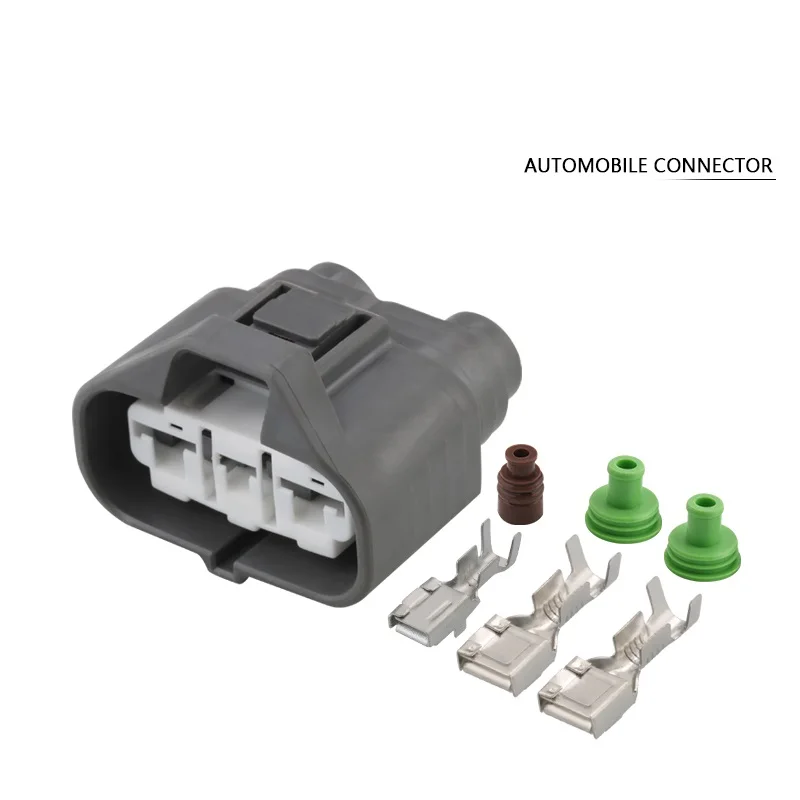 10/20/50/100 Sets 3Pin Automobile Connector Sensor DJ7031B-4.8 7.8-21 grey Housing Female Waterproof The Wiring Harness Plug