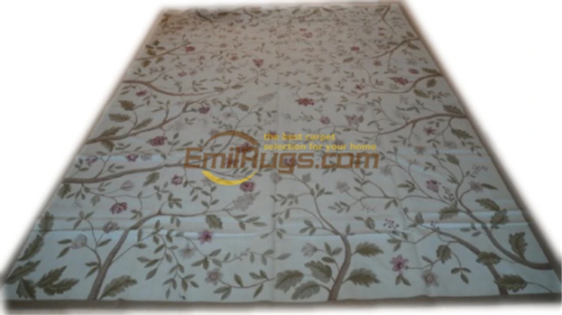 linving room carpet aubusson carpet hand knitted carpets wool area rug retro rug