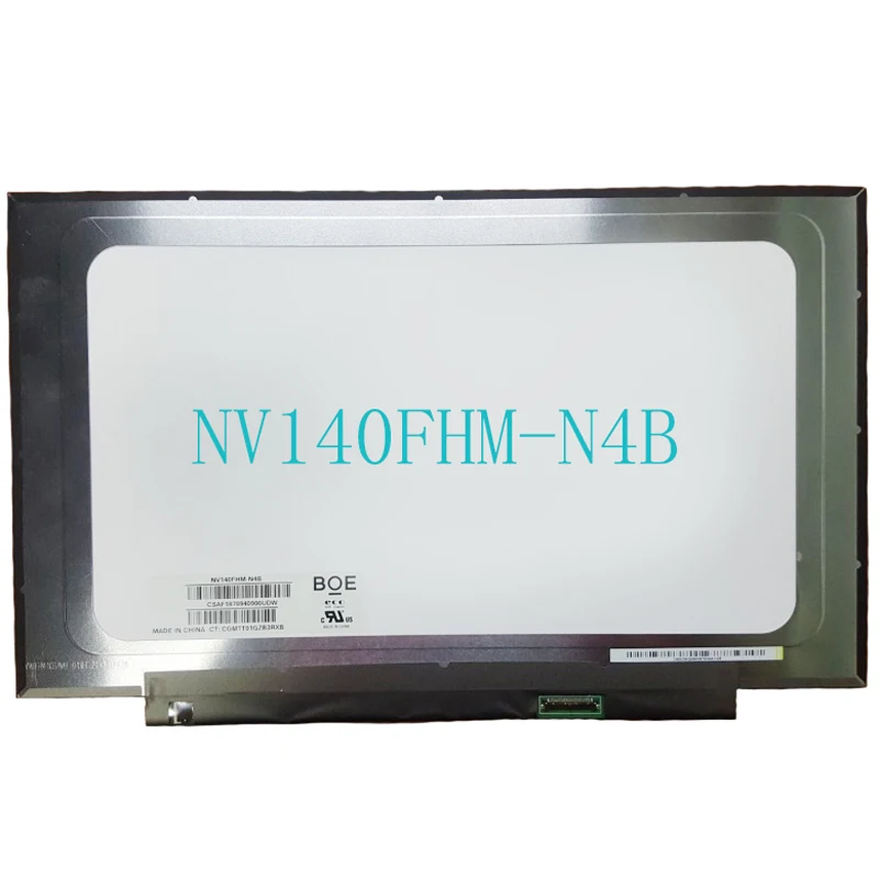 14.0 Inch HD Laptop Screen LP140WFA-SPC1 SPF1 SPF2 LP140WF8-SPR9 NV140FHM-N35 NV140FHM-N3B N4B IPS LCD Display Panel 30 Pins