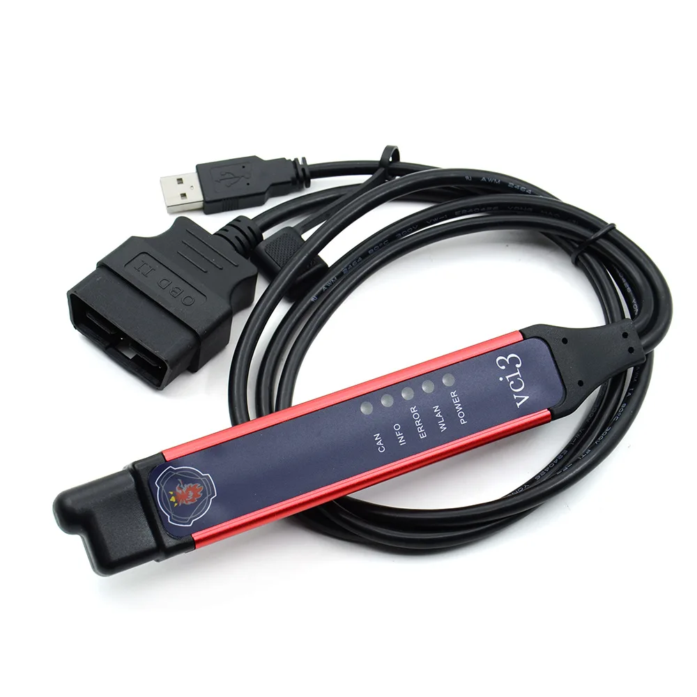 2024 Latest Update WIFI OBDII Scanner Wireless for Truck Heavy Duty Autocom Diagnostic Tools