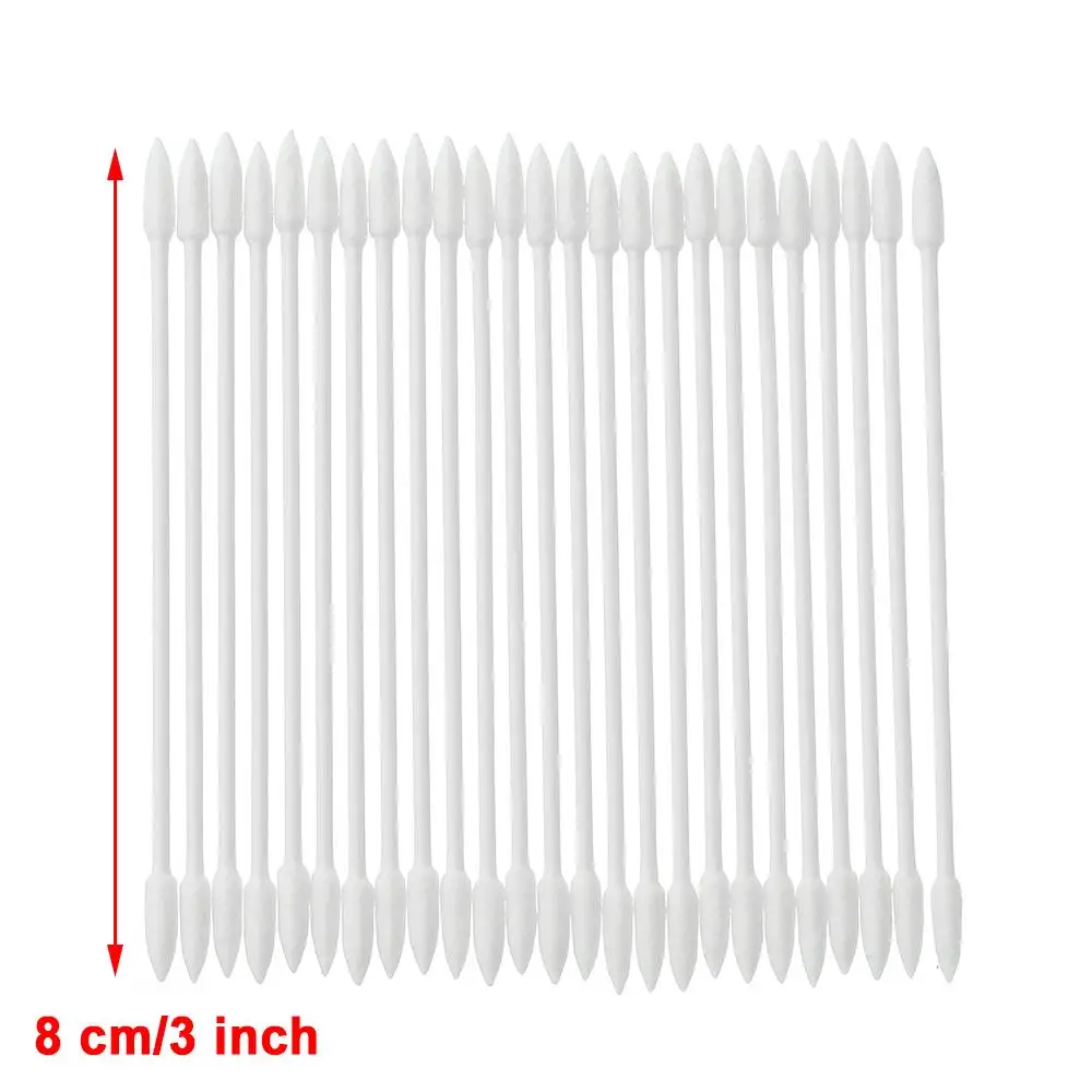 25/50pcs Pro Cleaning Swab Disposable Cotton Stick For AirPods Earphone Phone Charge Port