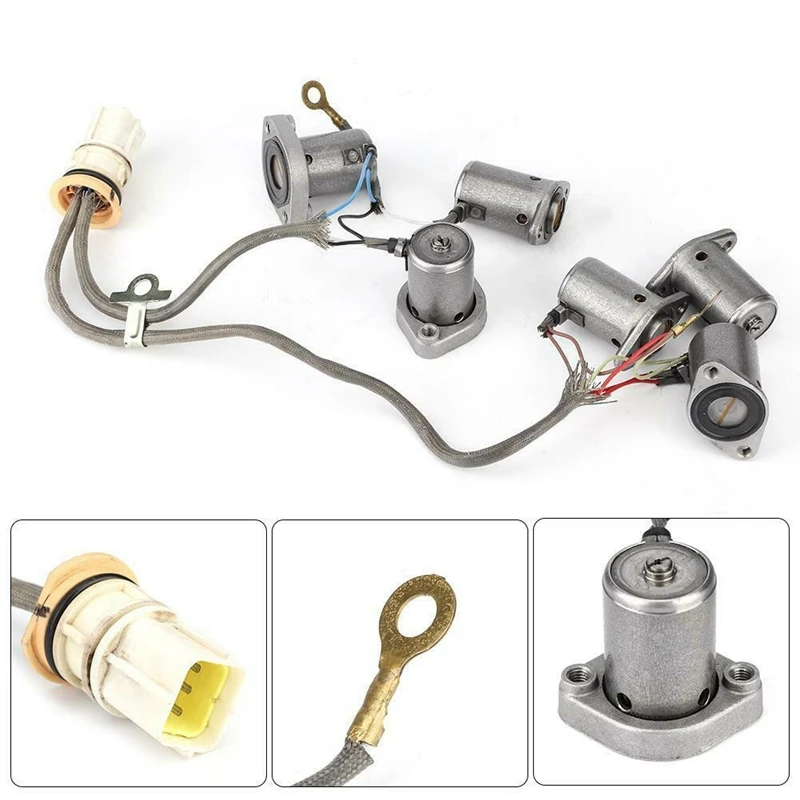 NEW-Transmission Solenoid Kit for Hyundai Kia Accent Tiburon A4BF3 2000-on (99692) 46313-22700