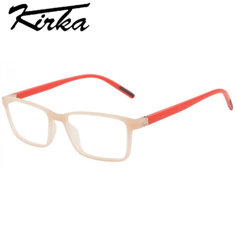 Kirka Kids Glasses TR90 Flexible Boy and Girls Soft Myopia Children Frames Eyewear Optical Reading Glasses MB05-07