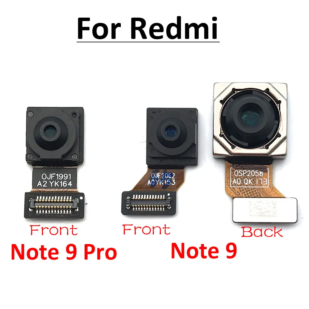 

Гибкий кабель модуля задней камеры + гибкая передняя камера для Xiaomi Redmi 8 8A 9A Note 9 Pro